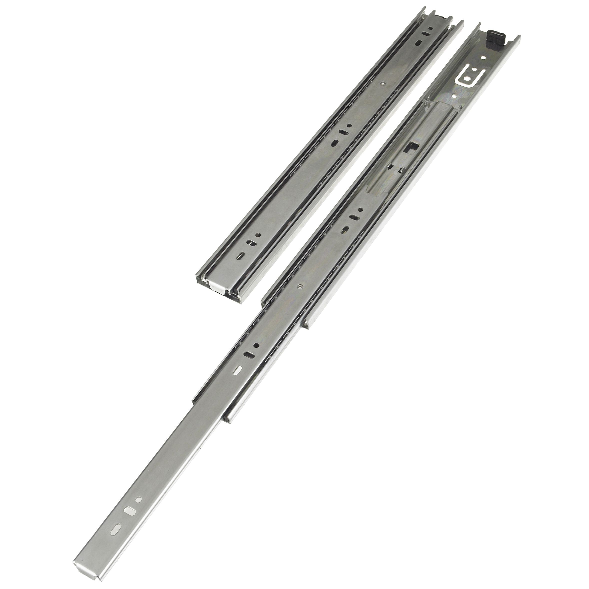 Rothley Ball bearing Steel Drawer runner (L)400mm, Pack of 2