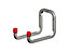 Rothley Galvanised Steel Double Storage hook (D)175mm