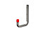 Rothley Galvanised Steel J-shaped Storage hook (D)150mm