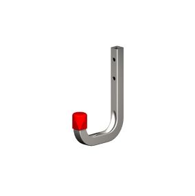 Rothley Galvanised Steel J-shaped Storage hook (D)80mm