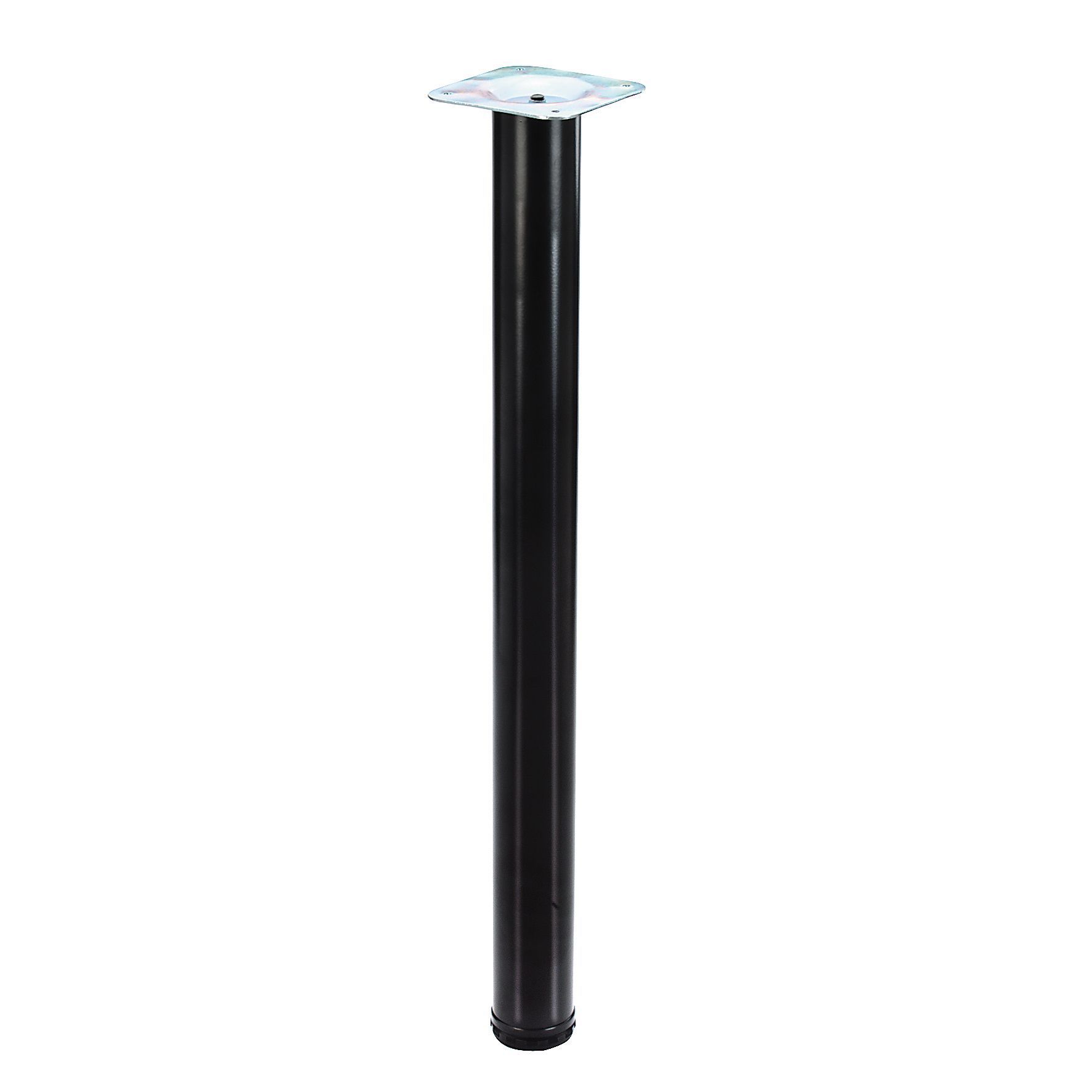 Rothley (H)710mm Painted Black Table leg DIY at B&Q