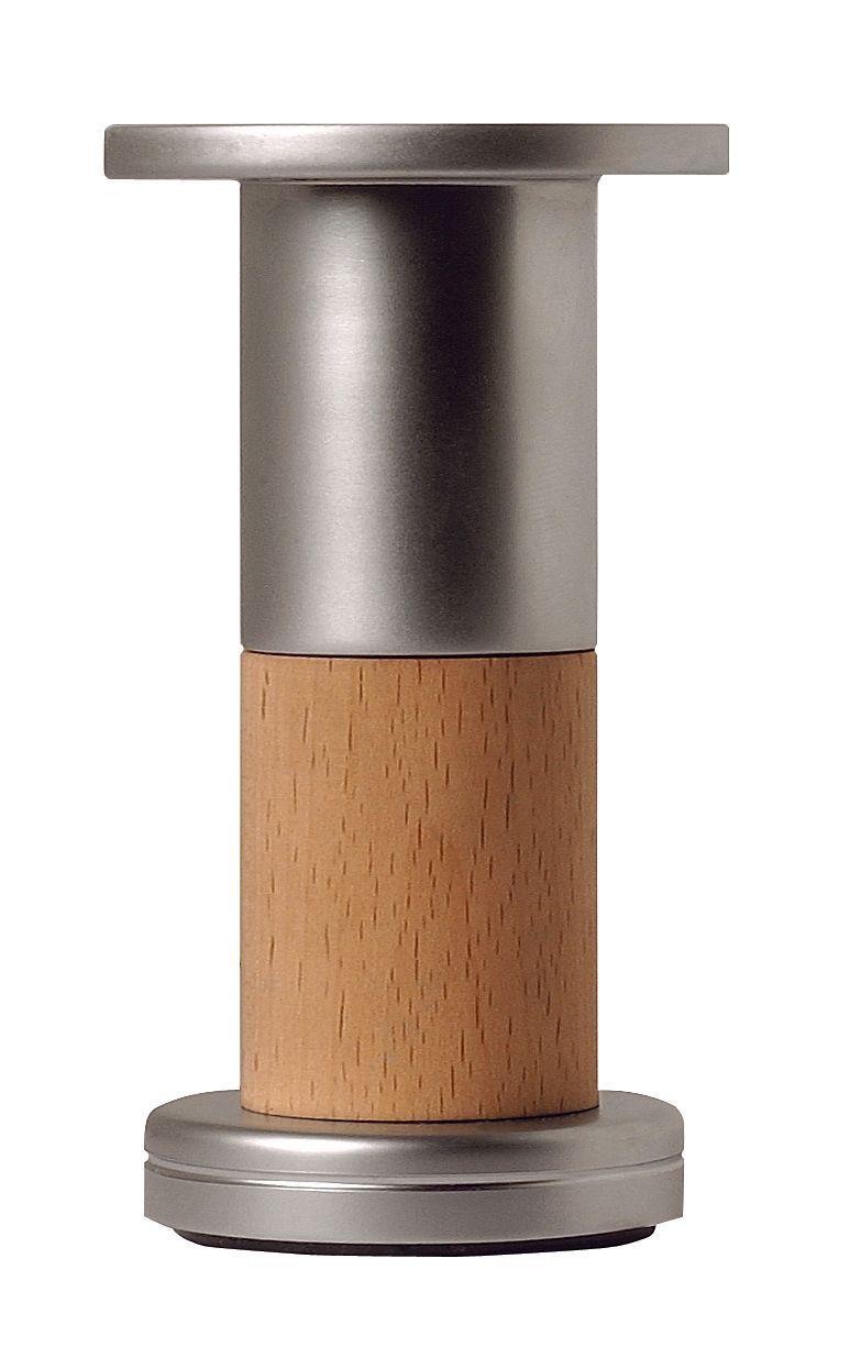 Rothley Satin Beech effect Designer leg (H)122mm