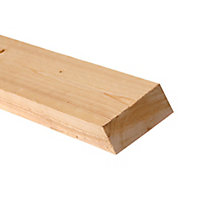 Rough Sawn Stick timber (L)2.4m (W)100mm (T)47mm, Pack of 4