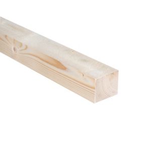 Rough Sawn Stick timber (L)2.4m (W)50mm (T)47mm, Pack of 8