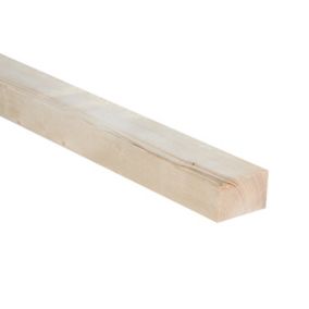 Rough Sawn Stick timber (L)2.4m (W)75mm (T)63mm, Pack of 4