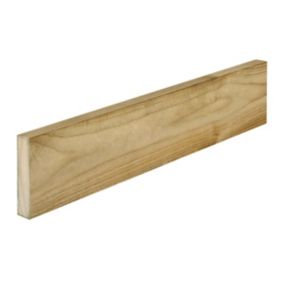 Rough Sawn Treated Stick timber (L)1.8m (W)75mm (T)22mm, Pack of 8