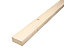 Rough Sawn Whitewood spruce Stick timber (L)2.4m (W)100mm (T)47mm RSUS20P, Pack of 4