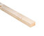 Rough sawn Whitewood spruce Timber (L)2.4m (W)75mm (T)47mm, Pack of 4