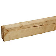 Rough sawn Whitewood Stick timber (L)2.4m (W)75mm (T)47mm, Pack of 4