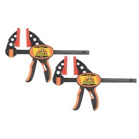 Roughneck Ratchet clamp 152mm, Pack of 2
