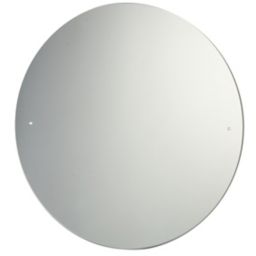 Round Frameless Mirror (H)40cm (W)40cm