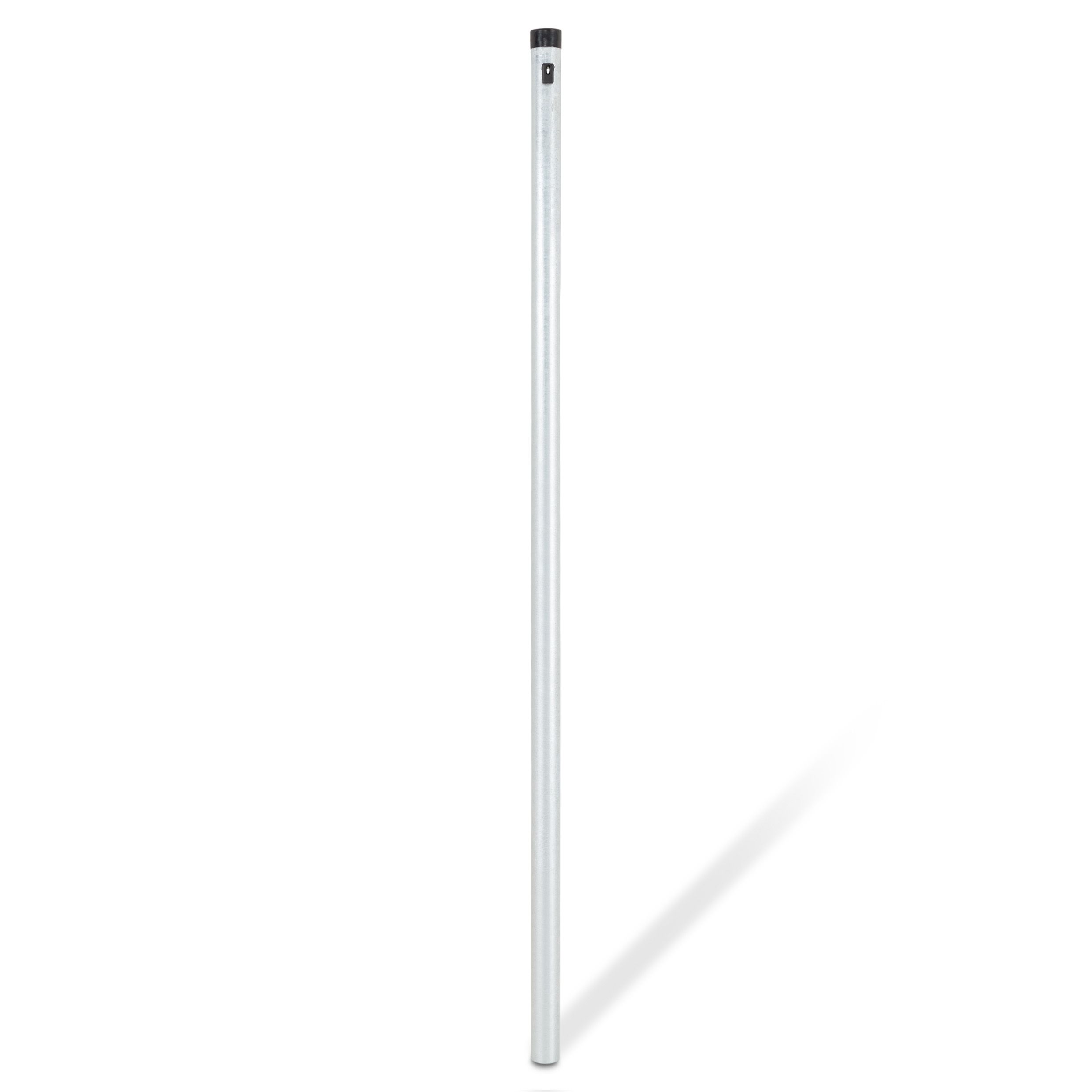 Round Metal Fence post (H)1.3m DIY at B&Q