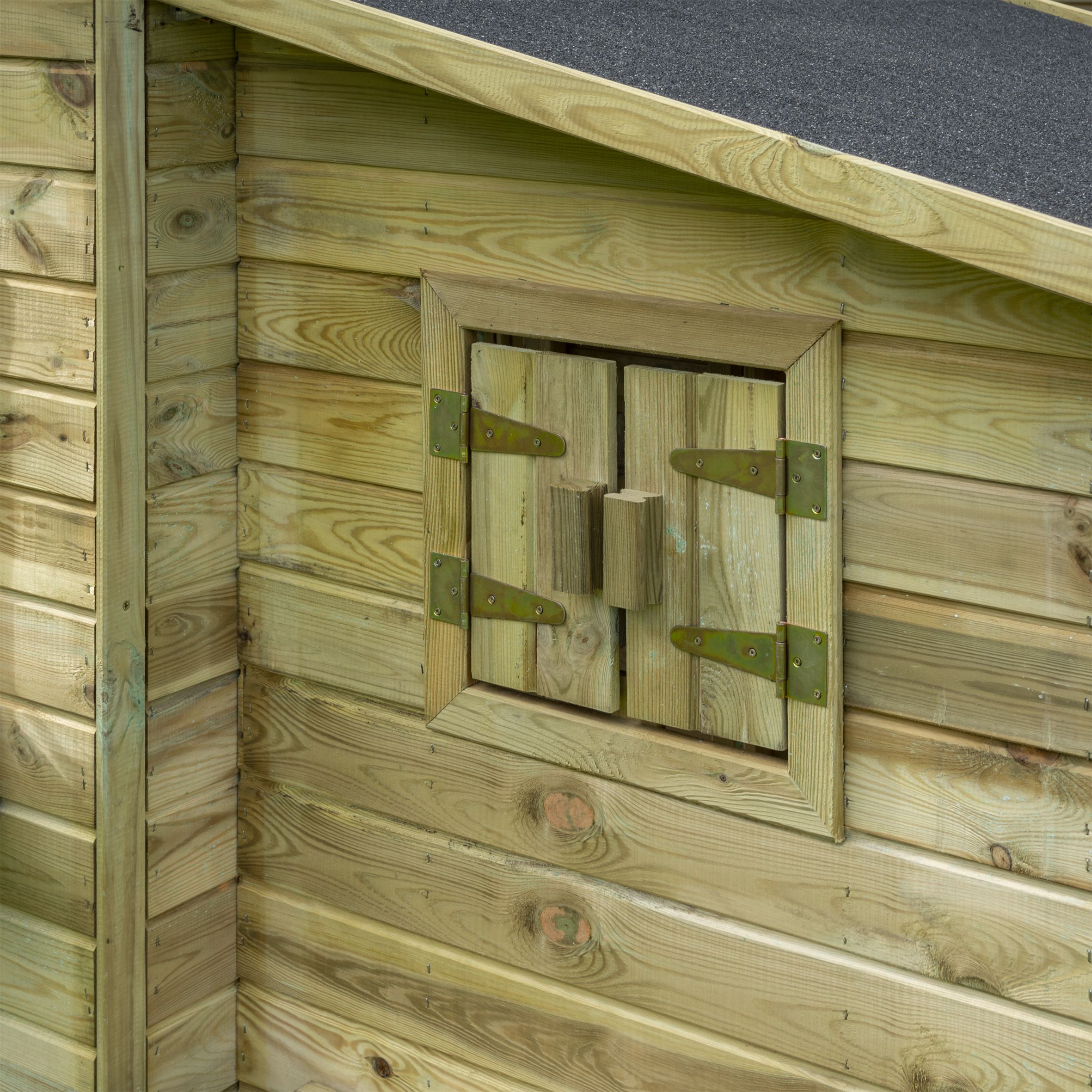 Rowlinson Clubhouse Apex Shiplap Playhouse