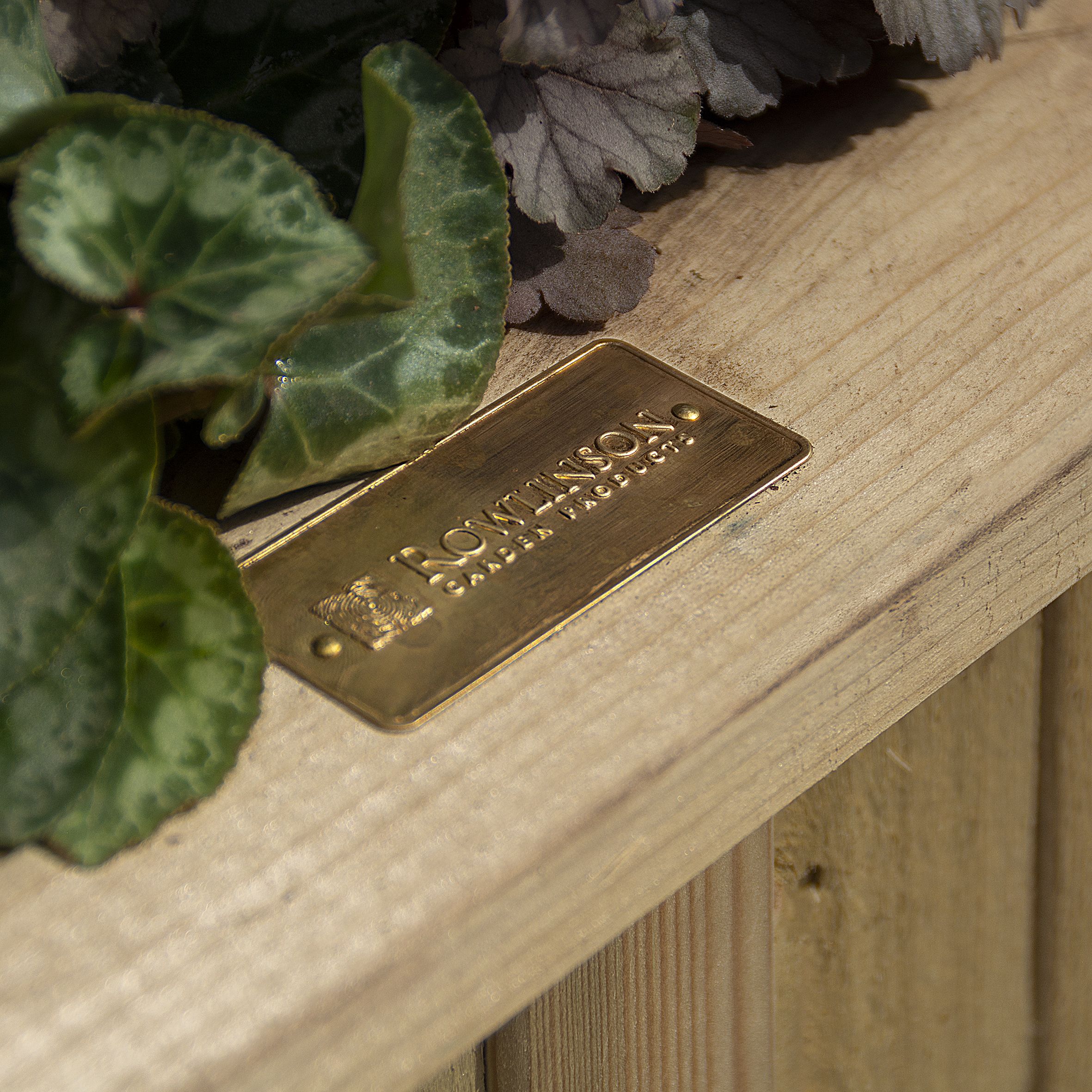 Rowlinson Heritage Rectangular Softwood Planter 139L (W)150cm