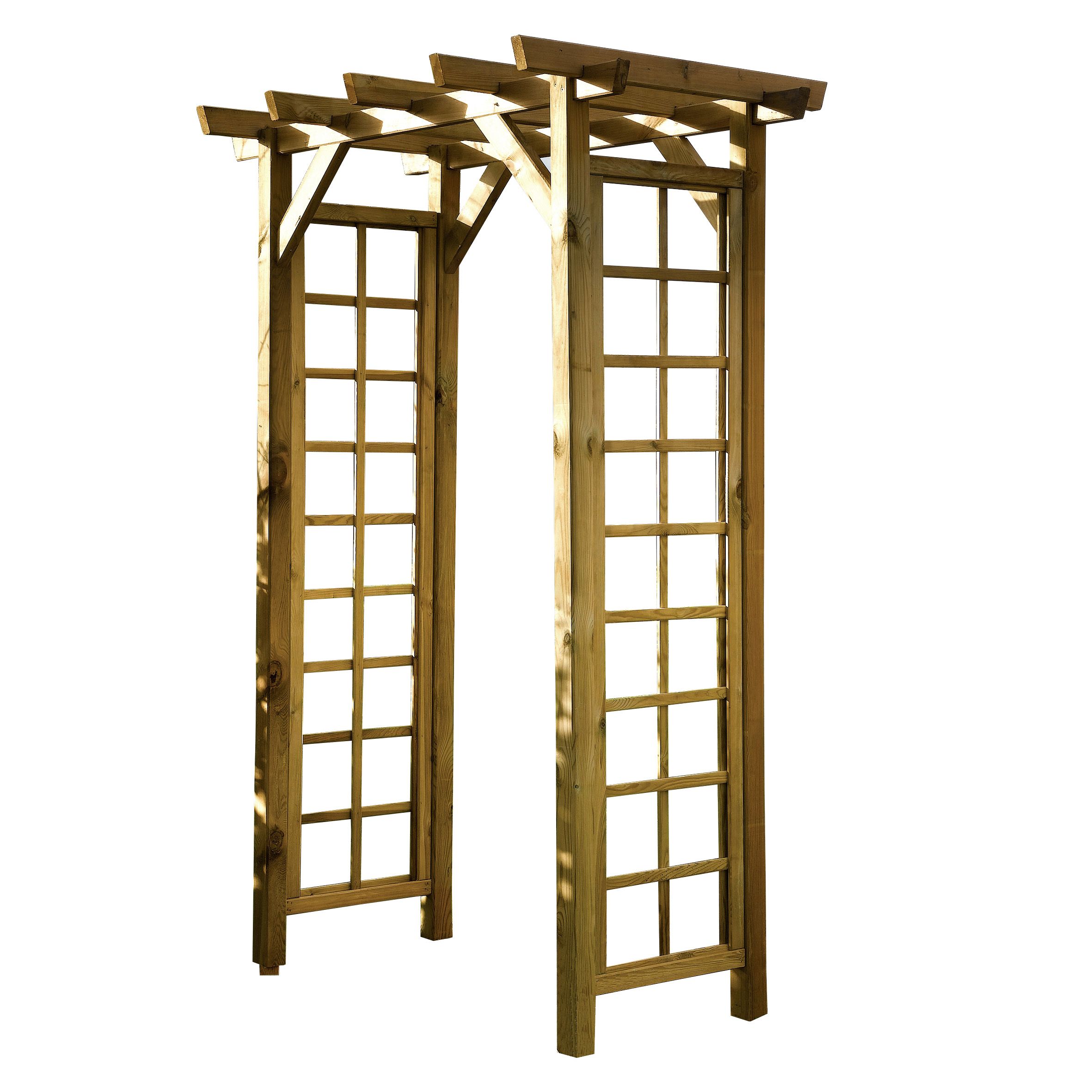 Rowlinson Square top Softwood Arch (H) 2.25m (W) 1.5m (D) 0.9m
