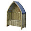 Rowlinson Winchester Boat Arbour, (H)2135mm (W)1390mm (D)700mm - Assembly required