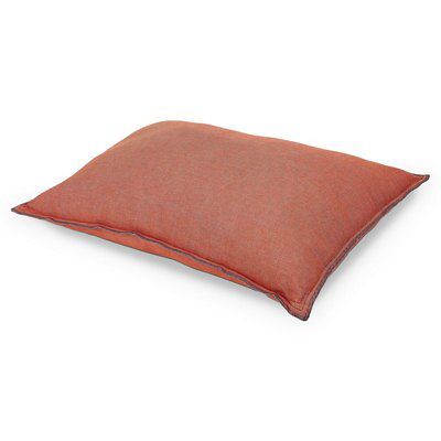 Rural Plain stitch Terracotta Cushion (L)70cm x (W)50cm