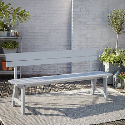 Garden benches b online and q