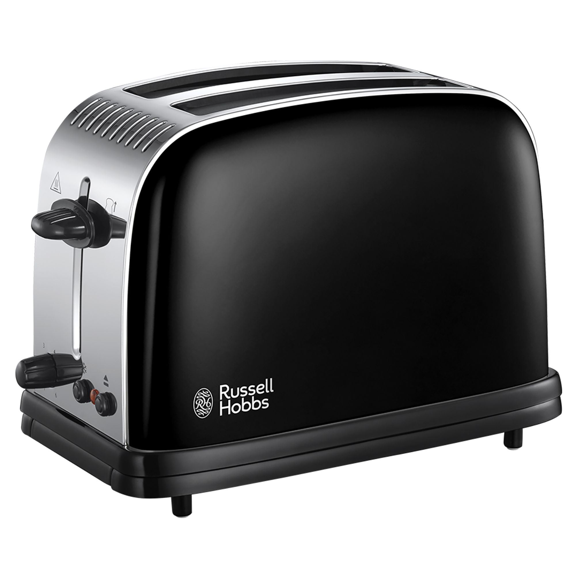 Russell Hobbs Colours Black 2 slice toaster