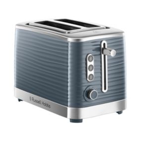 Russell Hobbs Inspire Grey 2 slice toaster 24373