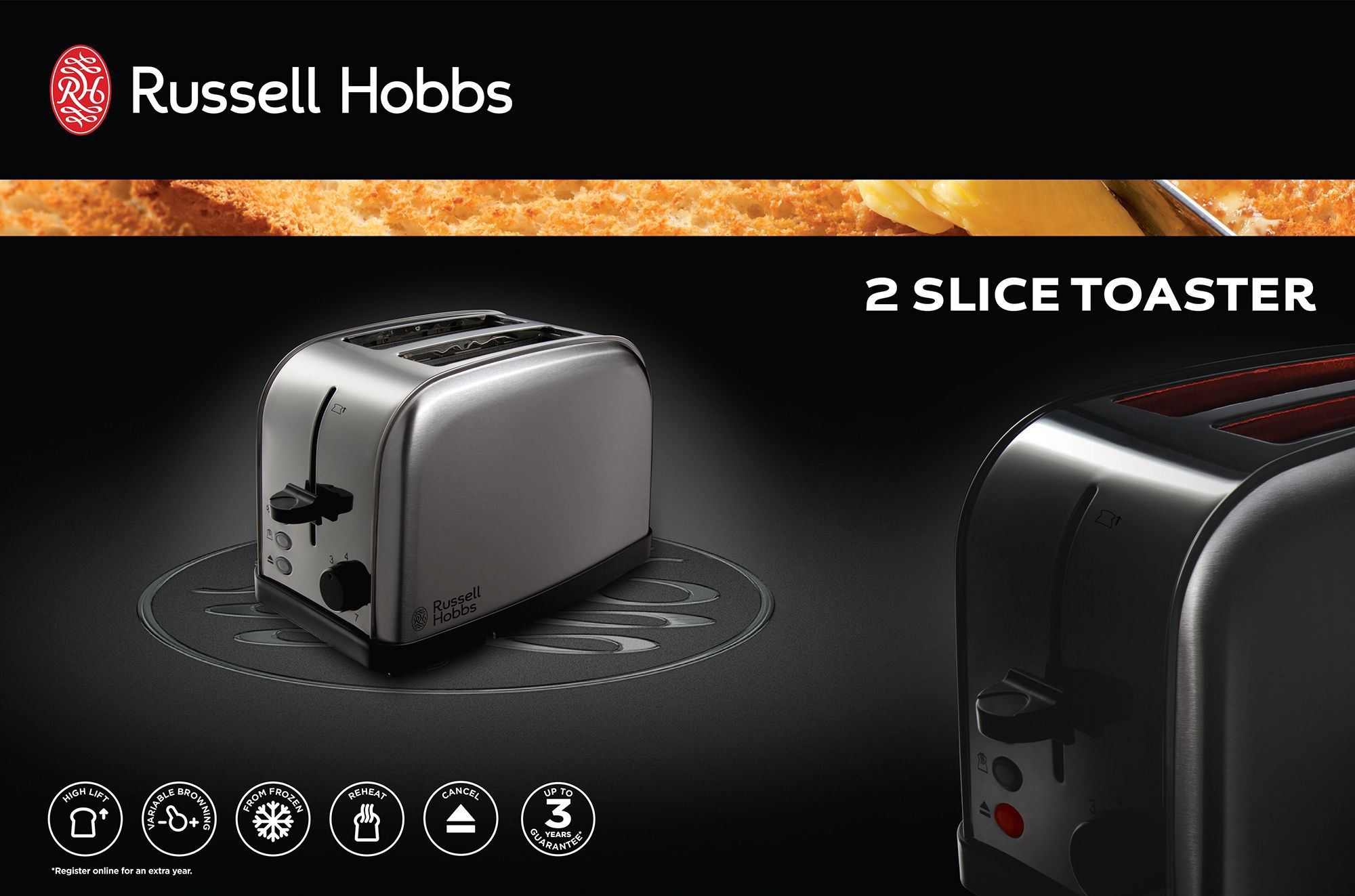 Negative: Russell Hobbs Microchip Toaster - Canterbury Museum