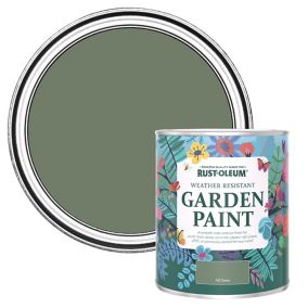 Rust-Oleum All Green Matt Multi-surface Garden Paint, 750ml Tin