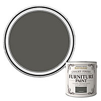 Rust-Oleum Anthracite Flat matt Furniture paint, 2.5L