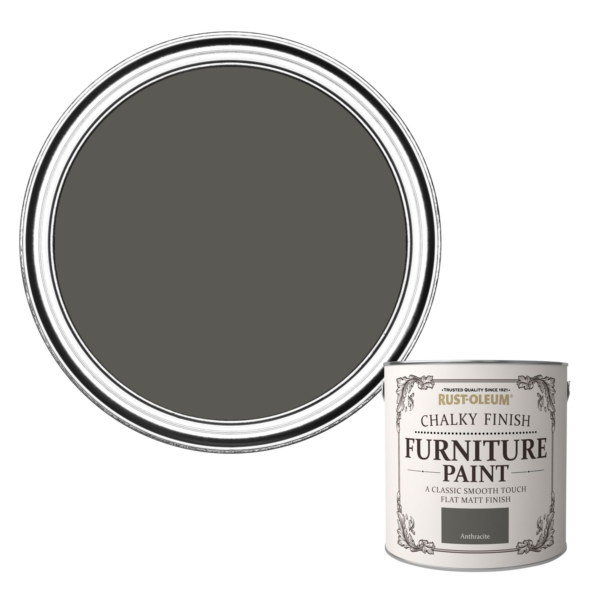 Rustoleum chalk on sale paint anthracite