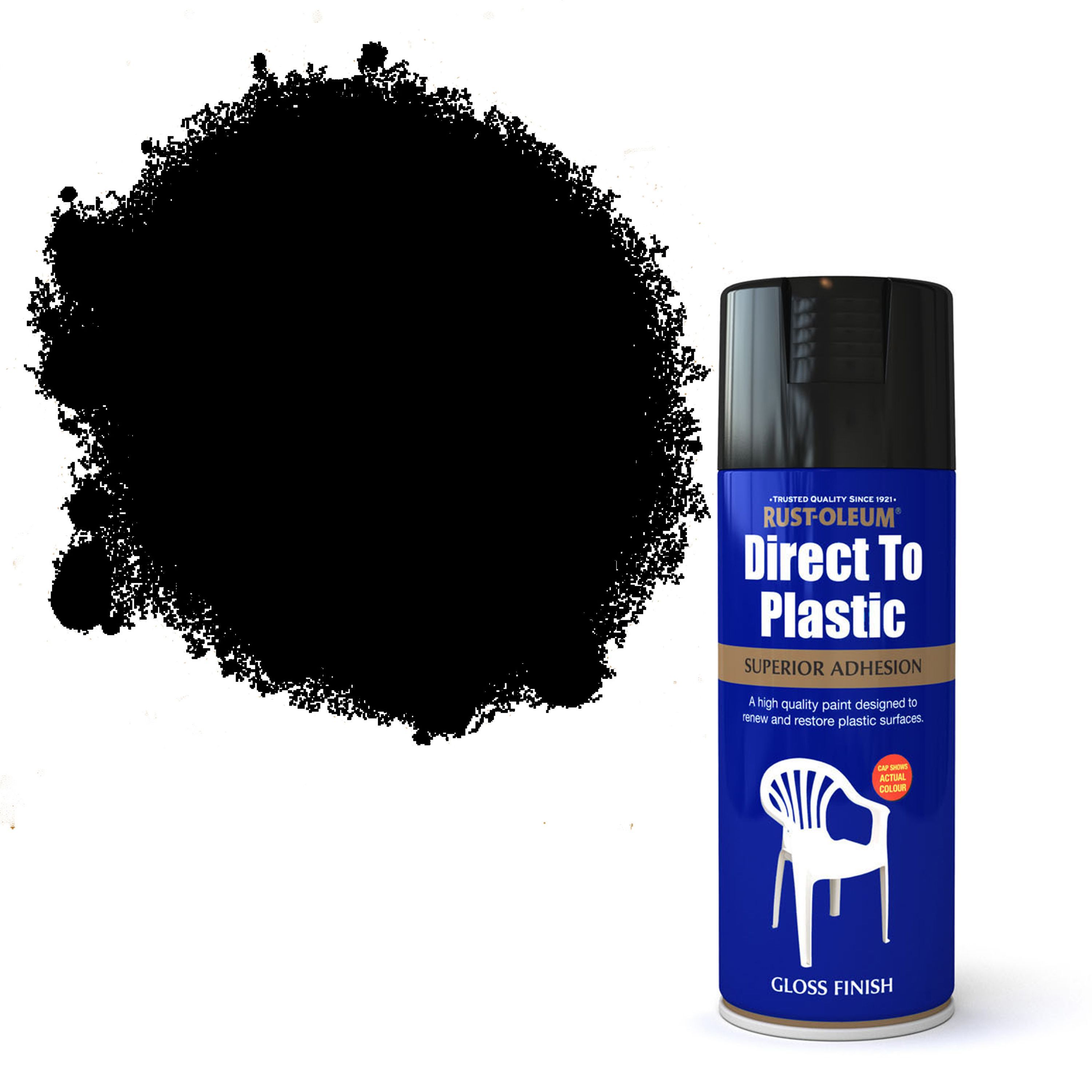 direct to plastic spray paint