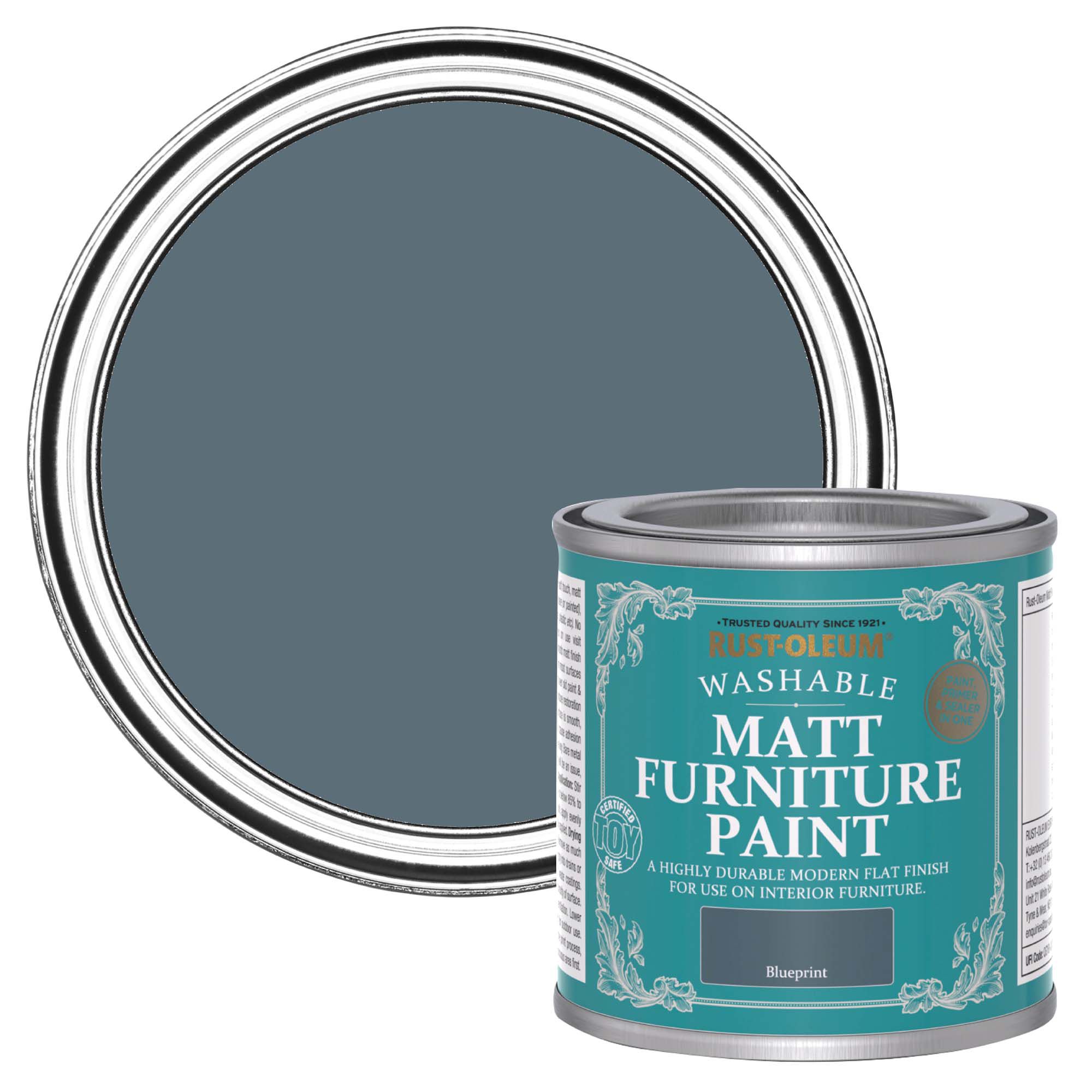 Rust-Oleum Blueprint Matt Furniture paint, 125ml