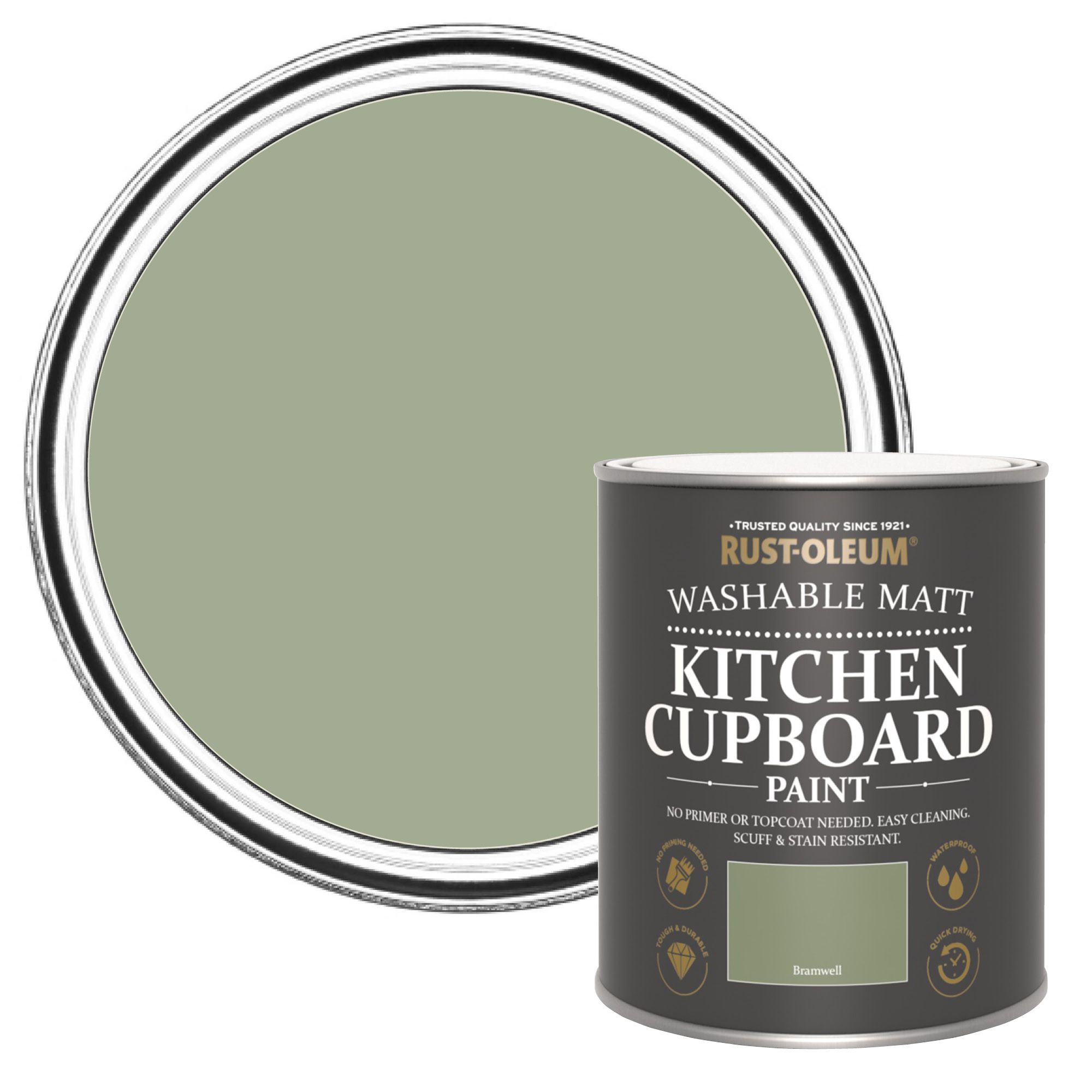 Rust-Oleum Bramwell Matt Kitchen Cupboard paint, 750ml