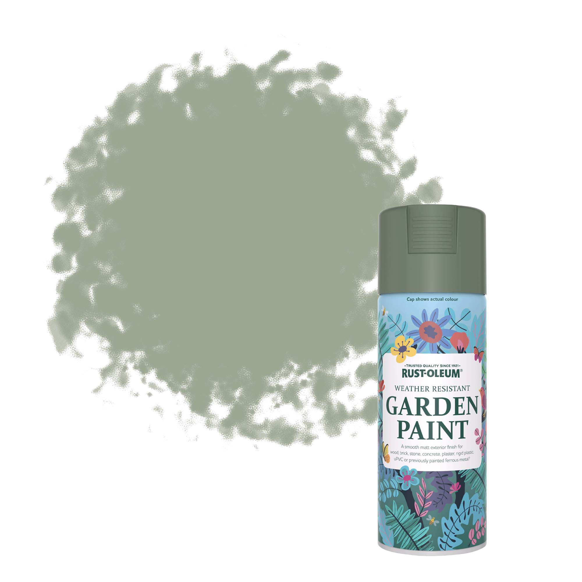 Rust-Oleum Bramwell Matt Multi-surface Exterior Topcoat Paint, 400ml Spray can