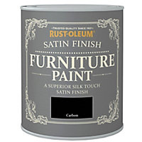 Rust-Oleum Carbon Satinwood Furniture paint, 125ml
