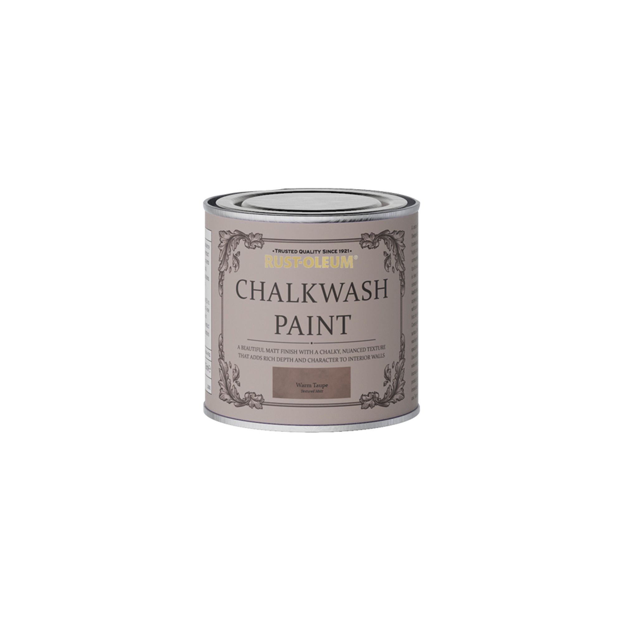 Rust-Oleum Chalkwash Warm taupe Flat matt Emulsion paint, 125ml