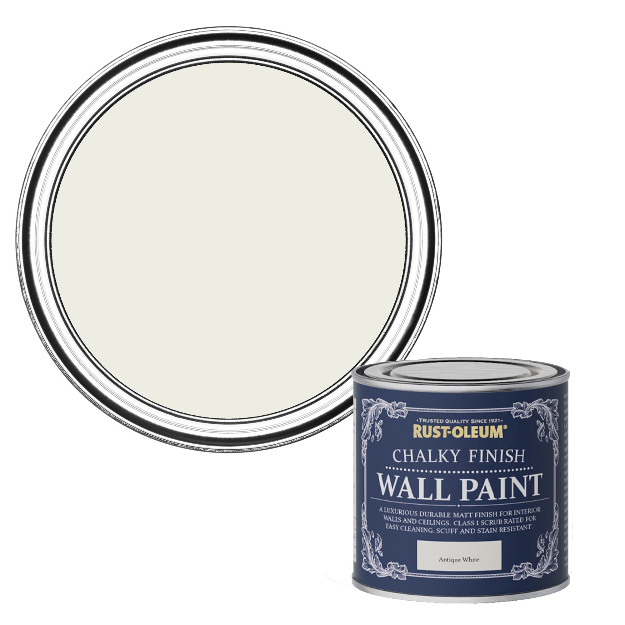 Rust-Oleum Steamed Milk Chalky Wall & Ceiling Paint 2.5L | At B&Q - View #6