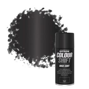Rust-Oleum Colour Shift Black Gloss Multi-surface Basecoat Spray paint, 150ml
