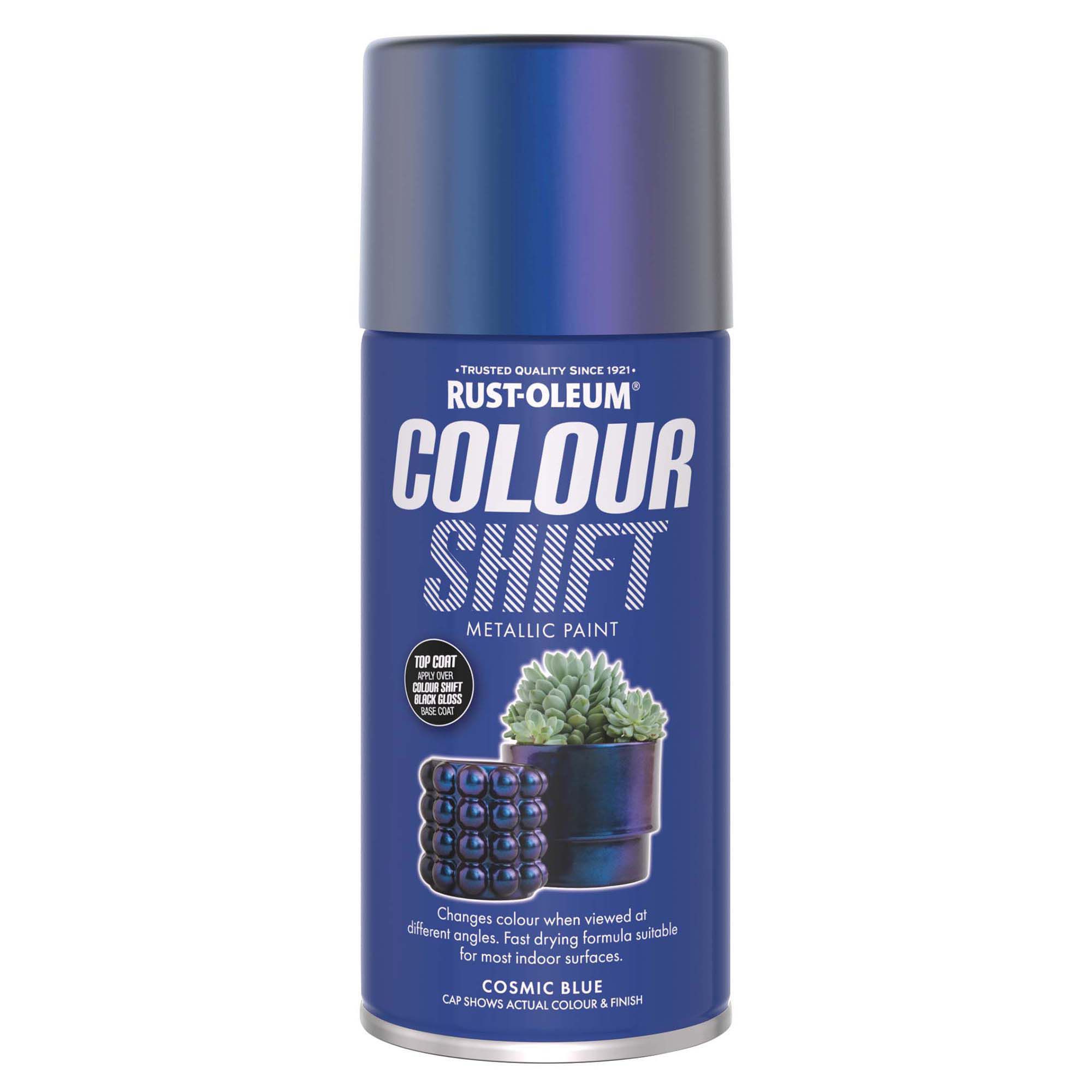 Blue Cosmos, Rust-Oleum Color Shift Spray Paint-372479, 11 oz