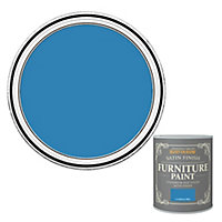 Rust-Oleum Cornflower blue Satinwood Furniture paint, 750ml