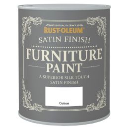 Rust-Oleum Cotton Satin Furniture paint, 125ml