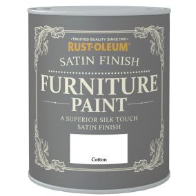Rust-Oleum Cotton Satinwood Furniture paint, 125ml