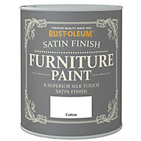 Rust-Oleum Cotton Satinwood Furniture paint, 750ml