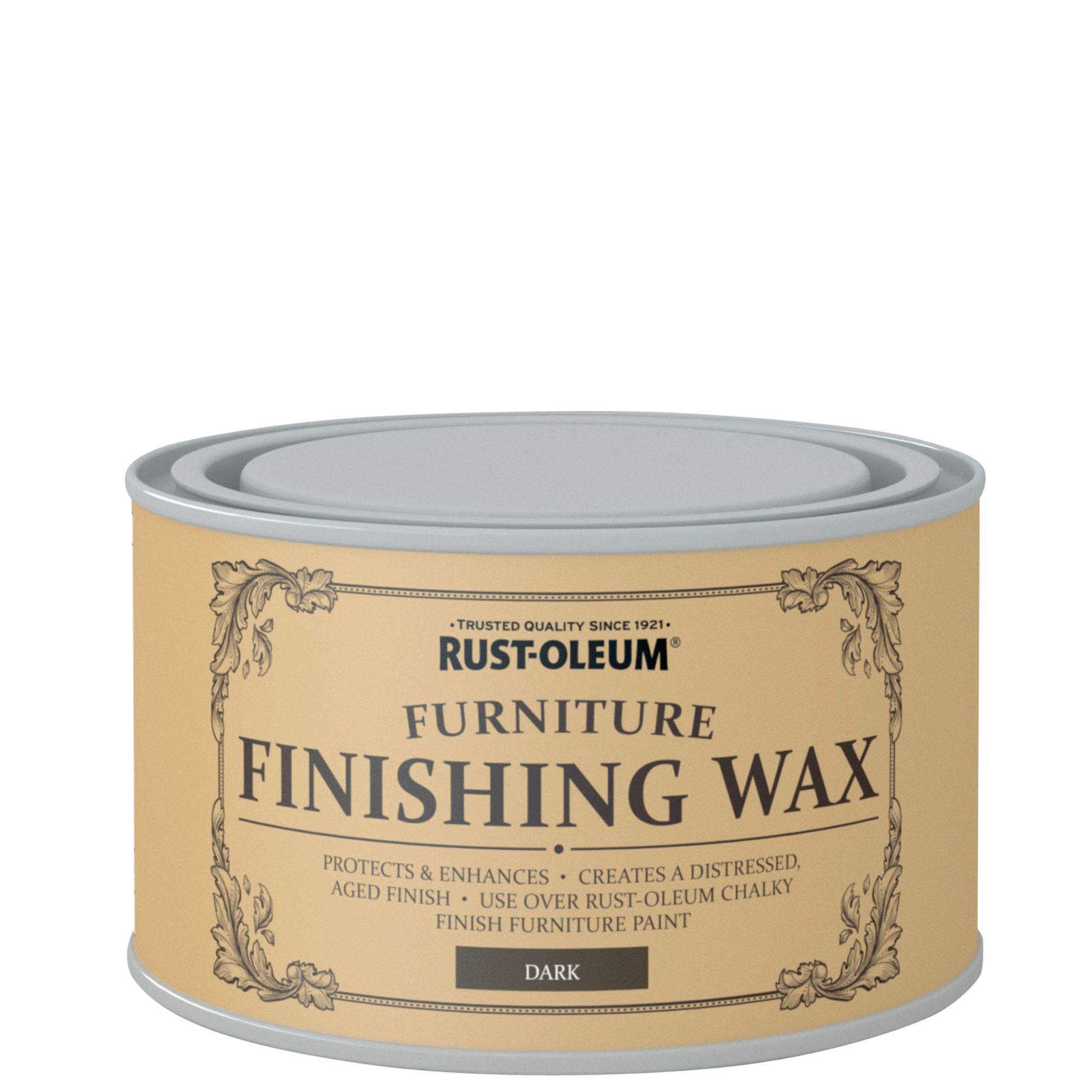 Rust-Oleum Dark brown Matt Furniture Finishing wax, 400ml