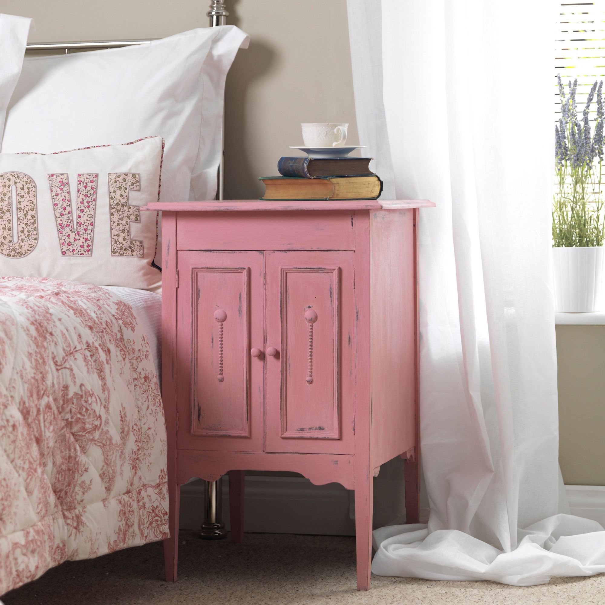 Rust-Oleum Dusky pink Chalky effect Matt Furniture paint, 750ml