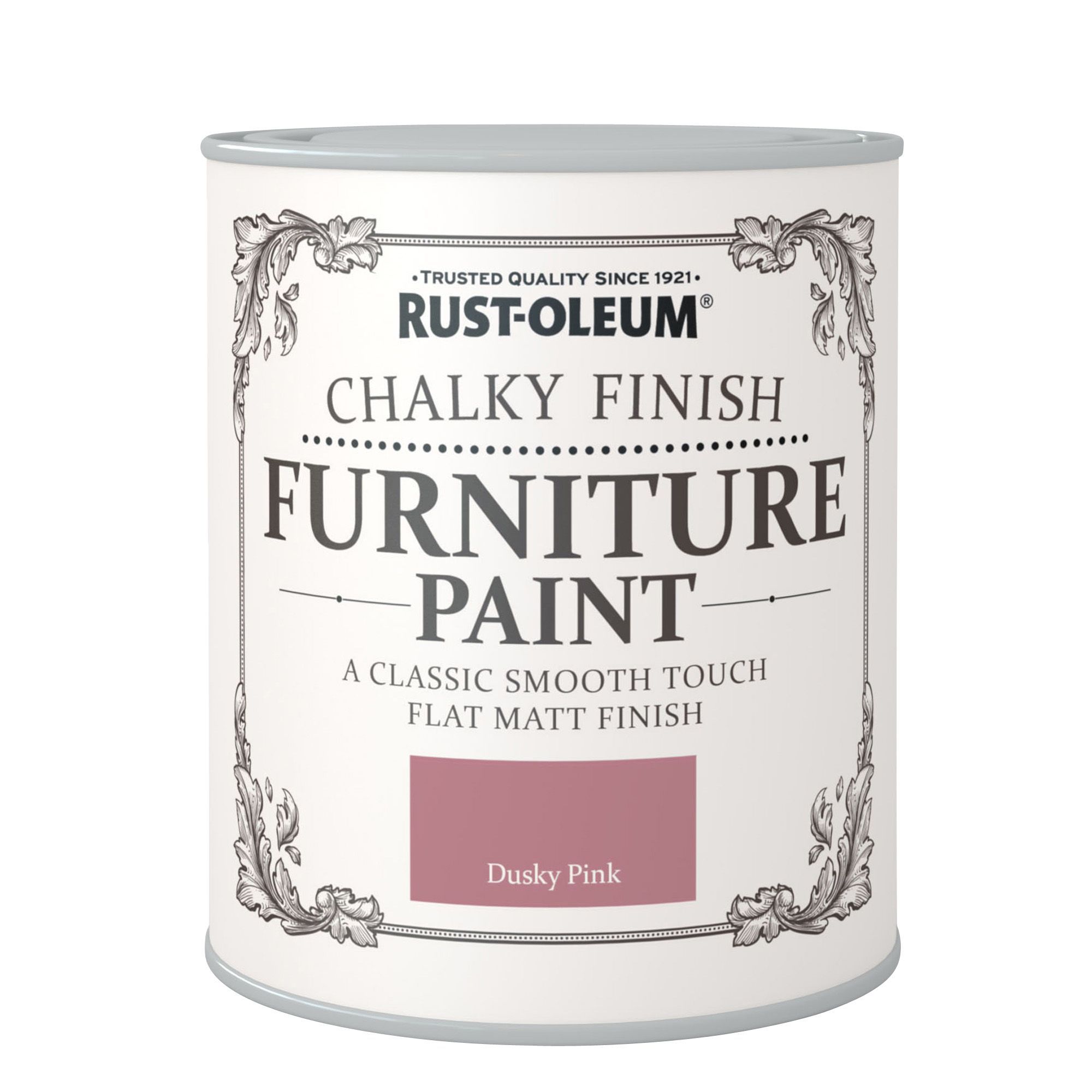 Rust-Oleum Dusky pink Chalky effect Matt Furniture paint, 750ml