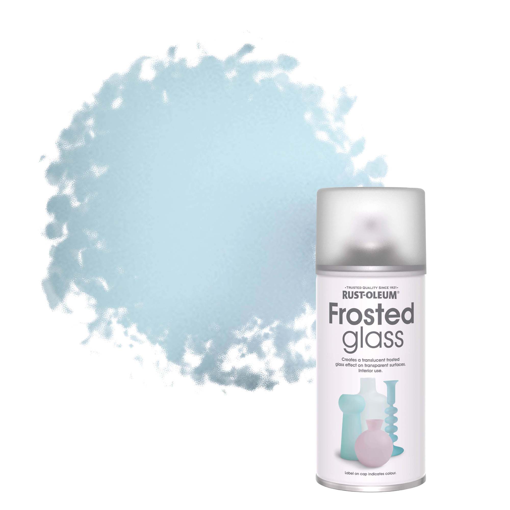 Rust-Oleum Frosted Glass Ocean Matt Frosted glass effect Topcoat Spray paint, 150ml