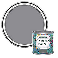 Rust-Oleum Garden Paint Anthracite Matt Multi-surface Garden Paint, 125ml Tin