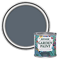 Rust-Oleum Garden Paint Evening Blue Matt Multi-surface Garden Paint, 125ml Tin
