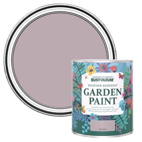 Rust-Oleum Garden Paint Lilac Wine Matt Multi-surface Garden Paint, 750ml Tin