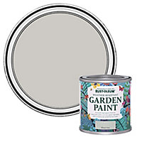 Rust-Oleum Garden Paint Winter Grey Matt Multi-surface Garden Paint, 125ml Tin