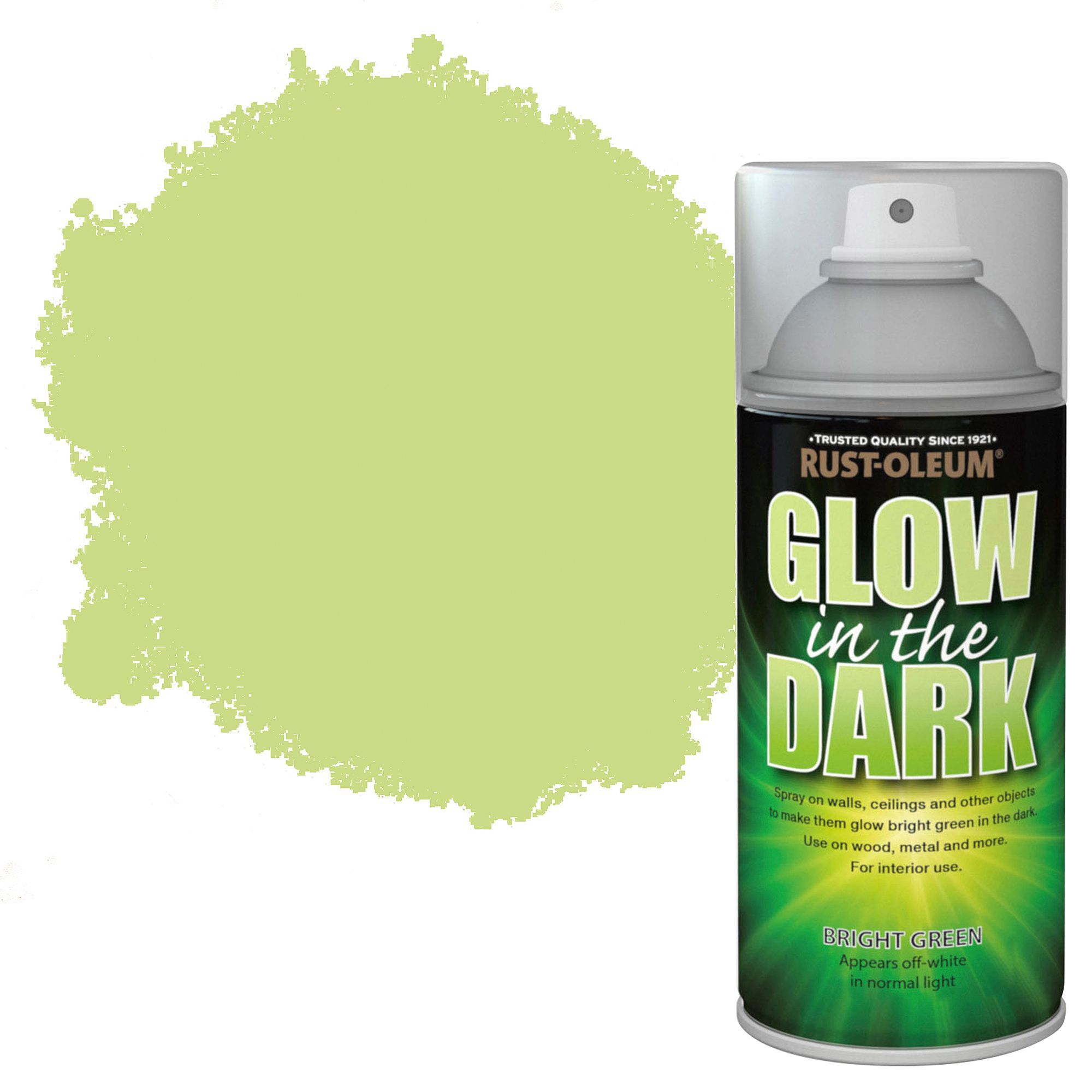 Rust-Oleum Matte Luminous Green Glow In The Dark Spray Paint (NET WT. 10-oz  ) at